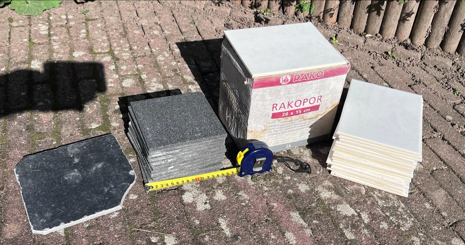 Diverse tegels, Overige materialen, Overige typen, Nieuw, Minder dan 20 cm