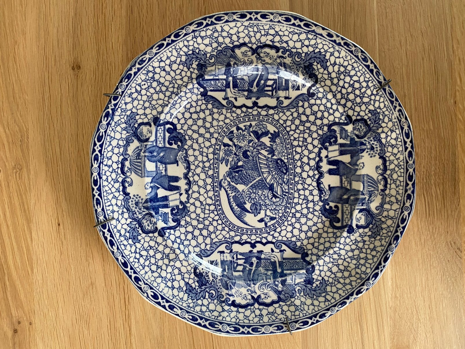 Chinees bord - William Adams, Antiek en Kunst, Ophalen of Verzenden