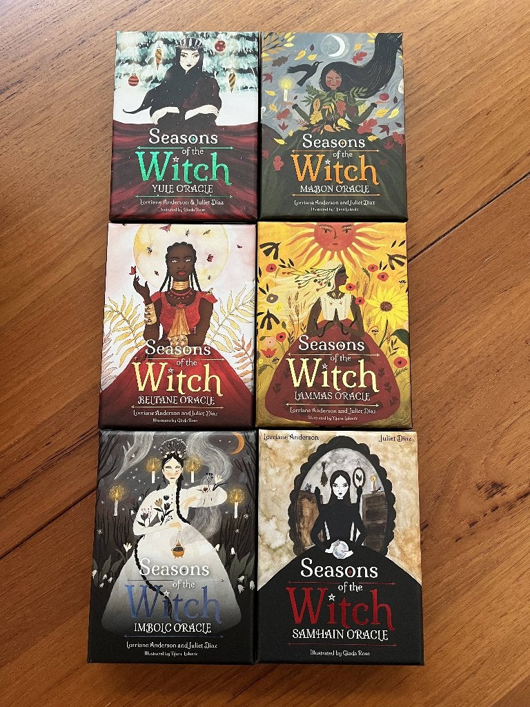 Seasons of the witch orakel kaarten (6 decks) ZGAN, Ophalen, Zo goed als nieuw, Tarot of Kaarten leggen, Overige typen