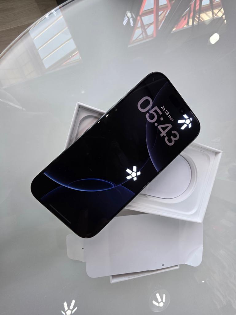 Iphone 16 Pro 256gb, 256 GB, Zwart, RJ Smartphone Lelystad, 8223AC