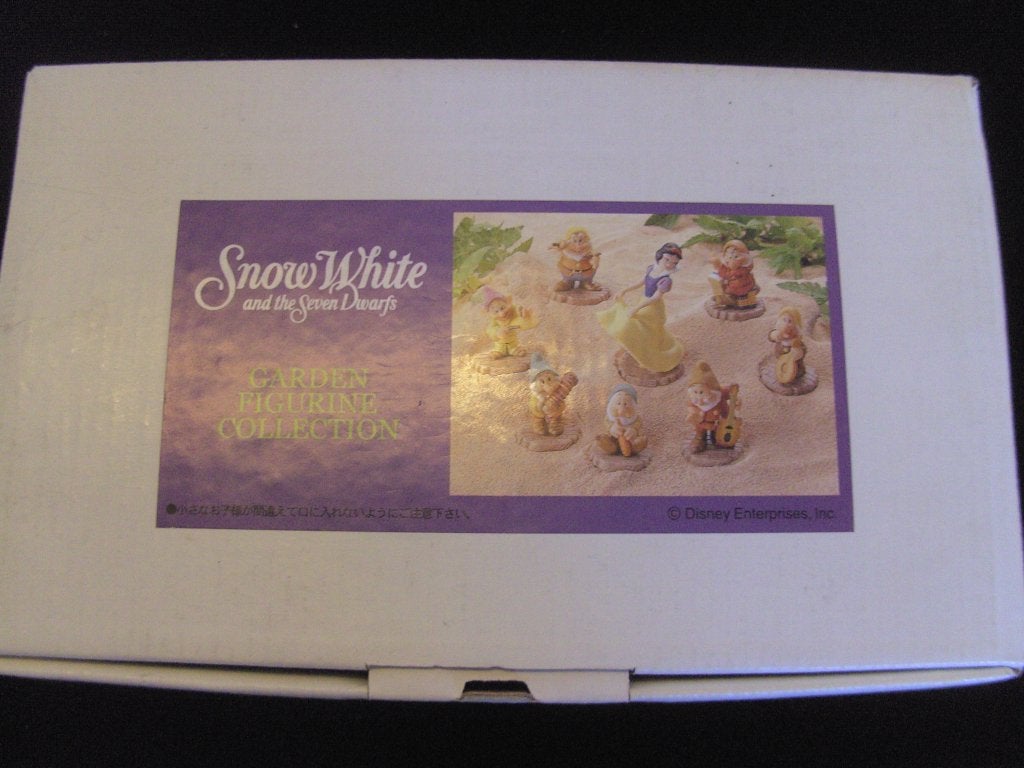 Garden figurine collection Sneeuwwitje en de 7 dwergen, Ophalen of Verzenden, Sneeuwwitje of Doornroosje, Zo goed als nieuw, Beeldje of Figuurtje