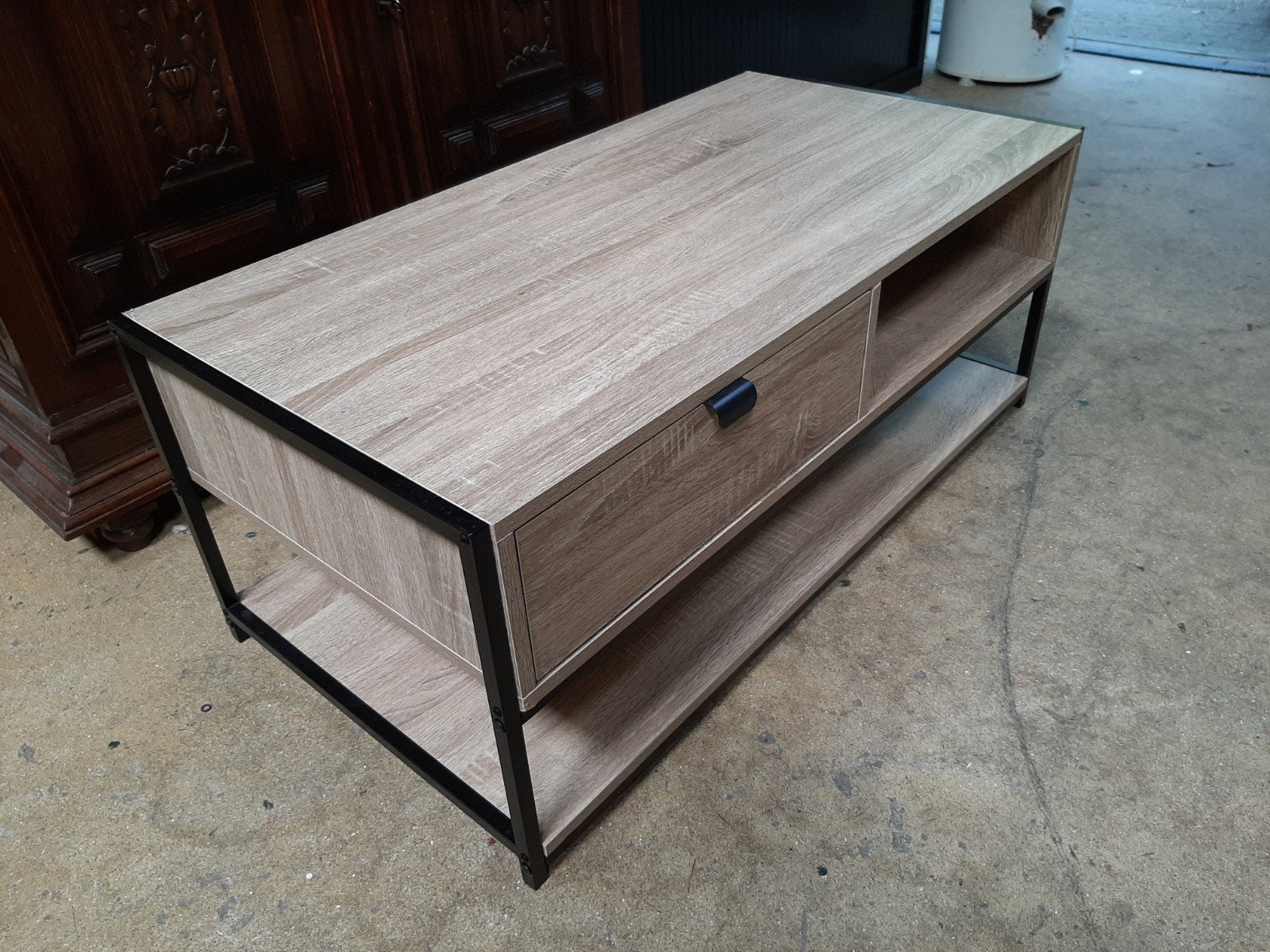 5five Aliaj Salontafel met Lade - 100x50x40 cm, Ophalen, Gebruikt, 50 tot 100 cm, 50 tot 100 cm