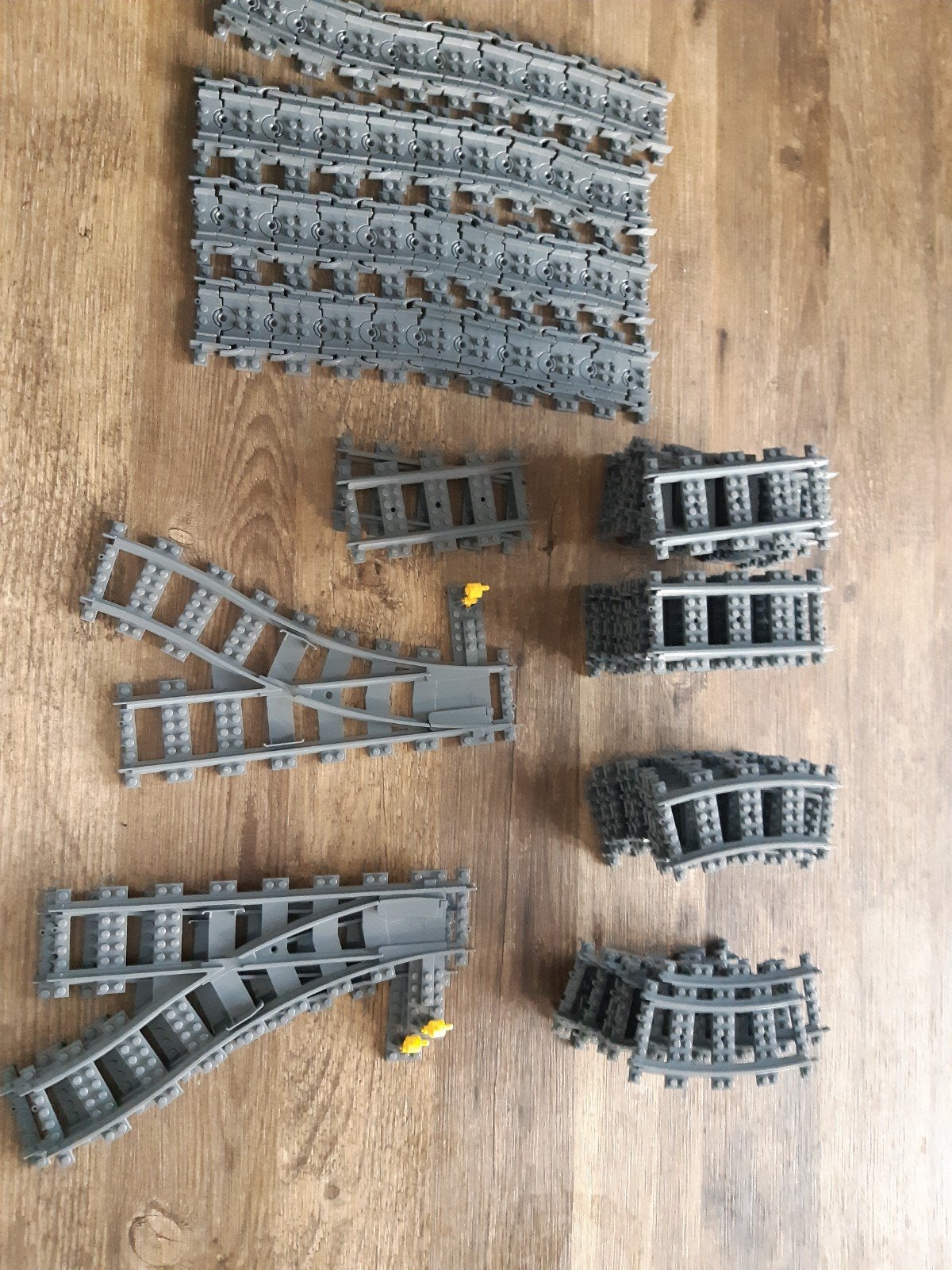 Lego treinrails ook los verkrijgbaar stuur pb voor de prijs, Kinderen en Baby's, Speelgoed | Duplo en Lego, Gebruikt, Overige thema's