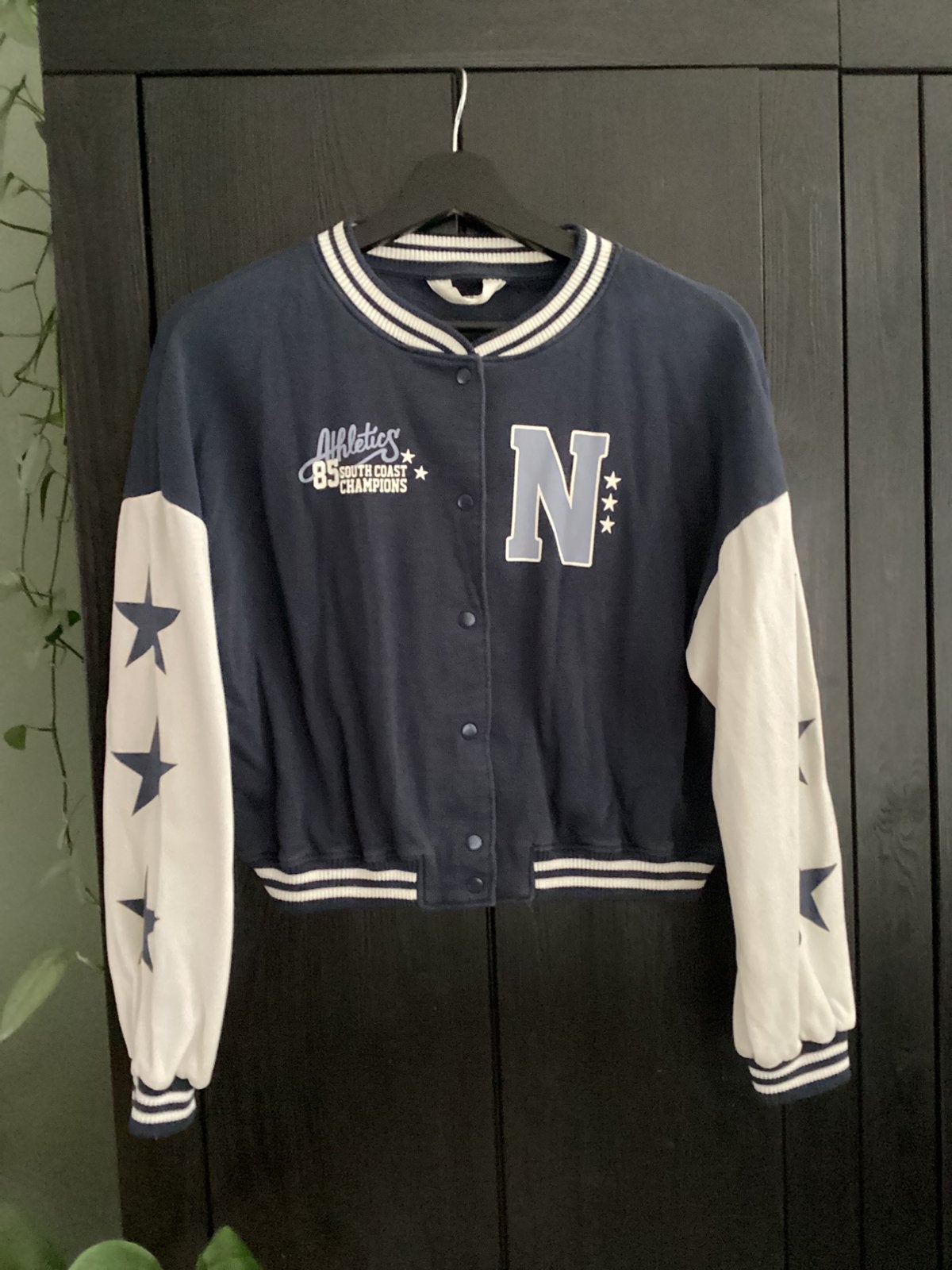 Jas blauw H&M 146/152 Nieuwstaat, Kinderen en Baby's, Ophalen of Verzenden, Zo goed als nieuw, Meisje, Jas