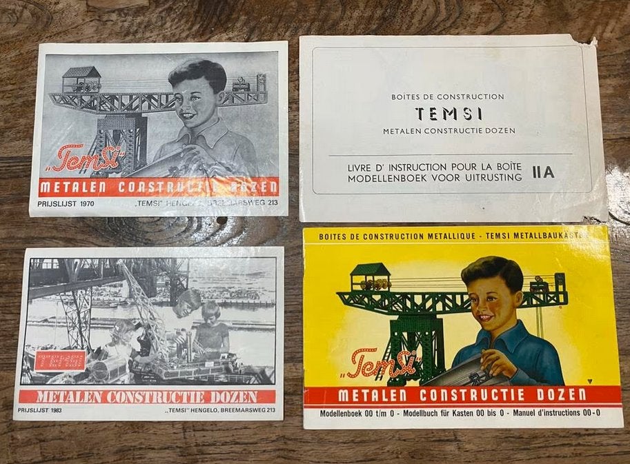 Temsi instructiefolder, handleiding en 2x prijslijst 1970-80, Ophalen of Verzenden, Gebruikt