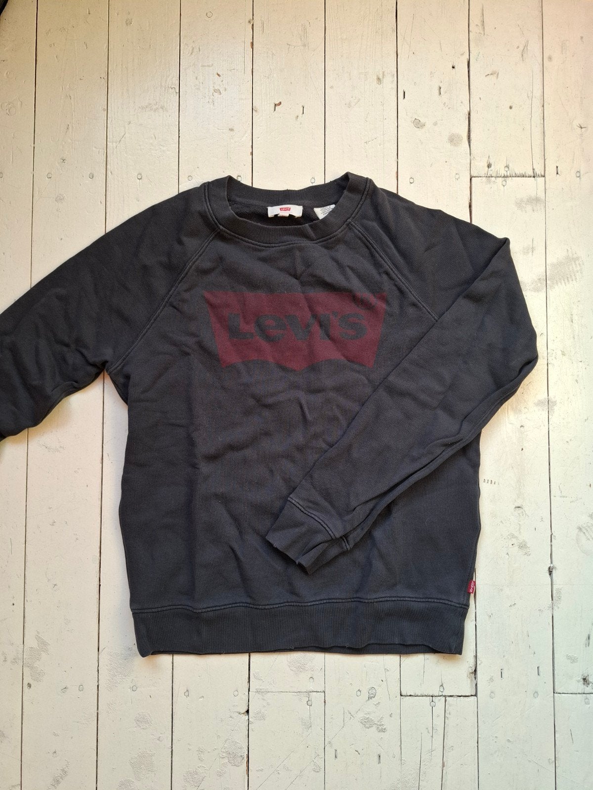 Levi's trui maat XS grijs/rood, Ophalen of Verzenden, Zo goed als nieuw, Maat 34 (XS) of kleiner, Grijs