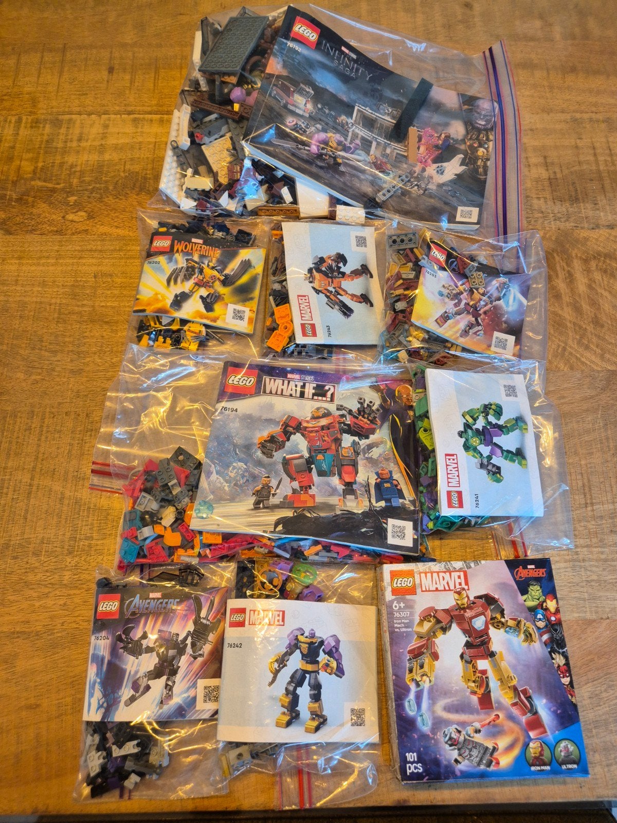 lego Marvel verzameling, Compleet, Gebruikt, Marvel, Lego