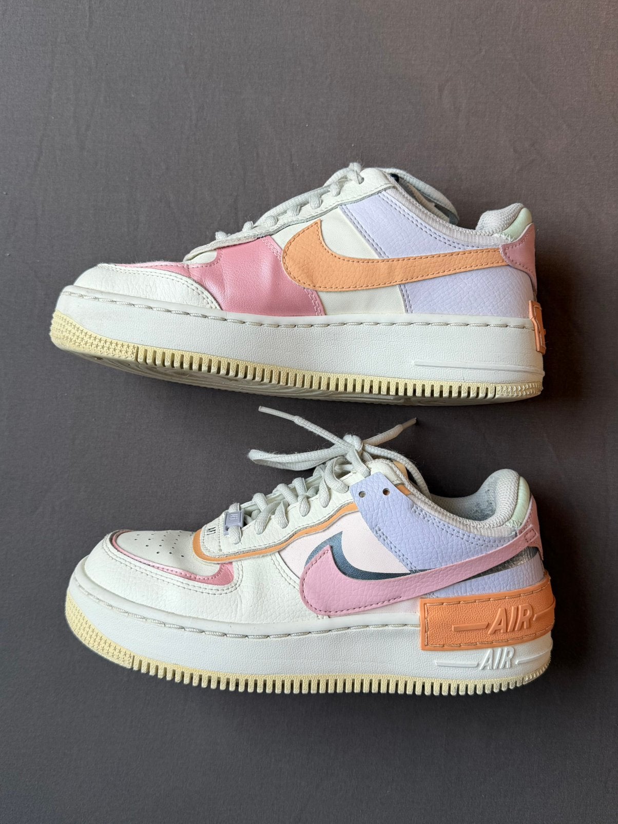 Nike Air Force 1 Shadow Pastel / Multi – Maat 36,5, Kleding | Dames, Schoenen, Gedragen, Sneakers of Gympen, Wit, Verzenden