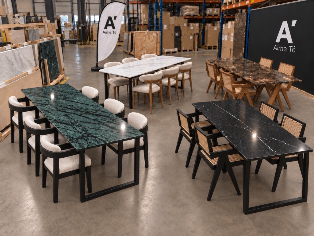 Marmeren Rechthoekige Tafels | Design | Uitverkoop Prijzen, Ophalen of Verzenden