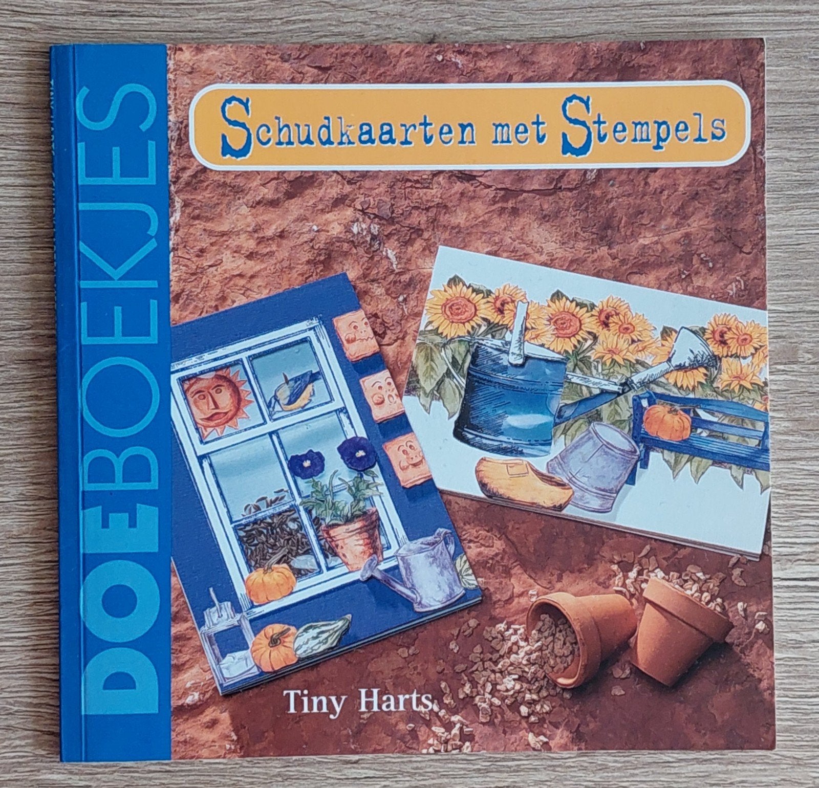 Doeboekjes - Schudkaarten met Stempels - Tiny Harts, Ophalen of Verzenden, Zo goed als nieuw, Overige typen