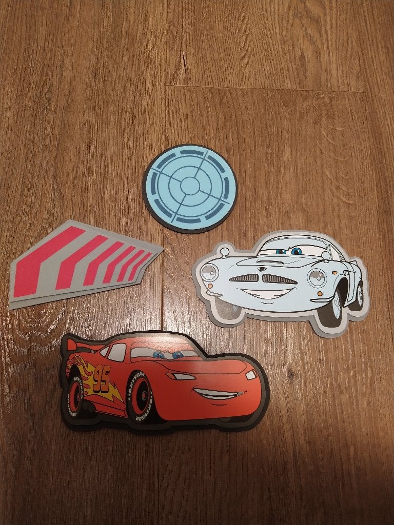 Disney cars wanddecoratie foam - bliksem Mcqueen, Verzamelen, Ophalen of Verzenden, Overige figuren, Nieuw, Overige typen