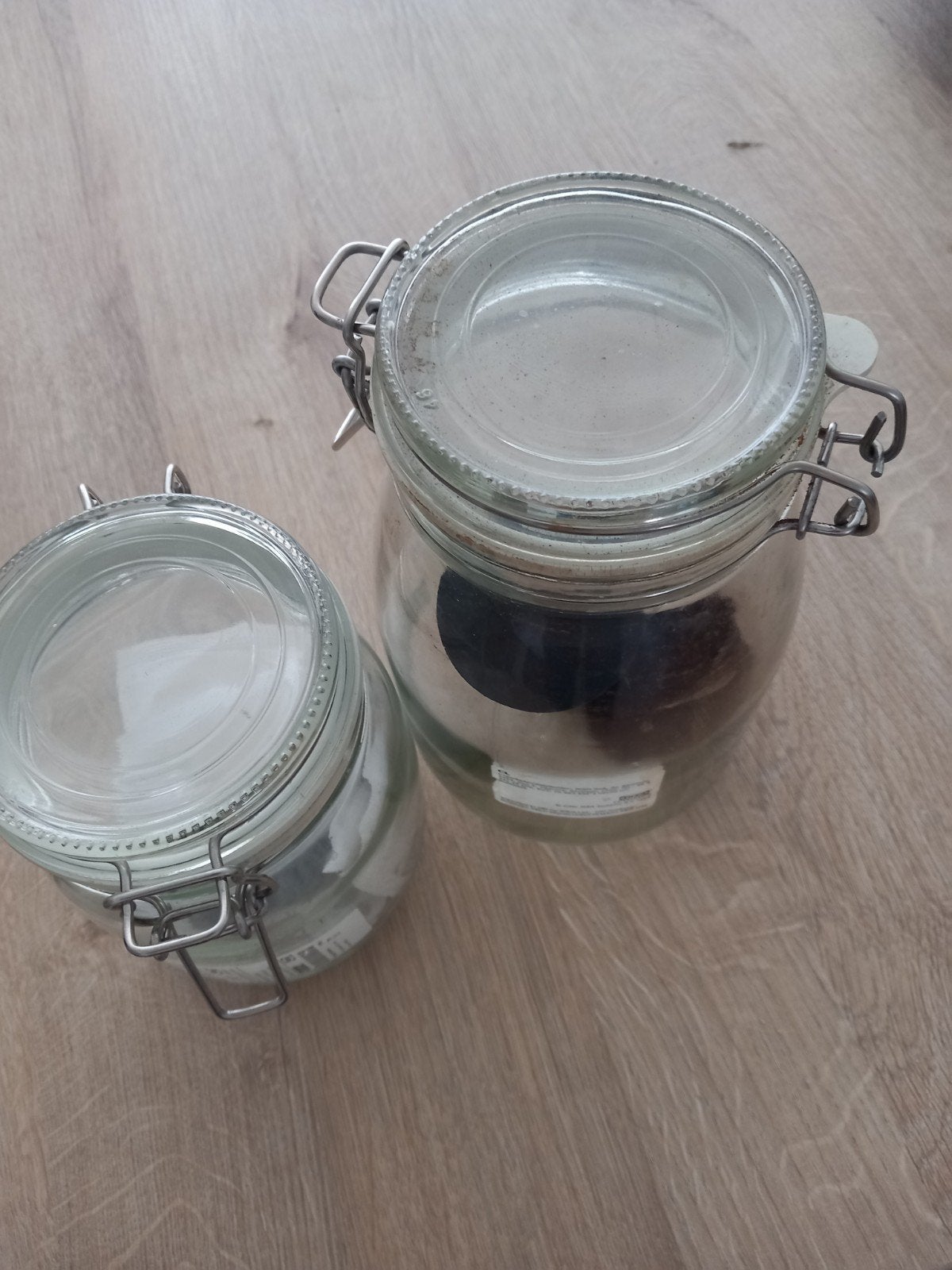IKEA Voorraadpotten - Set 2 Glazen Potten met Beugelsluit, Ophalen, IKEA, Voorraadpot, Glas