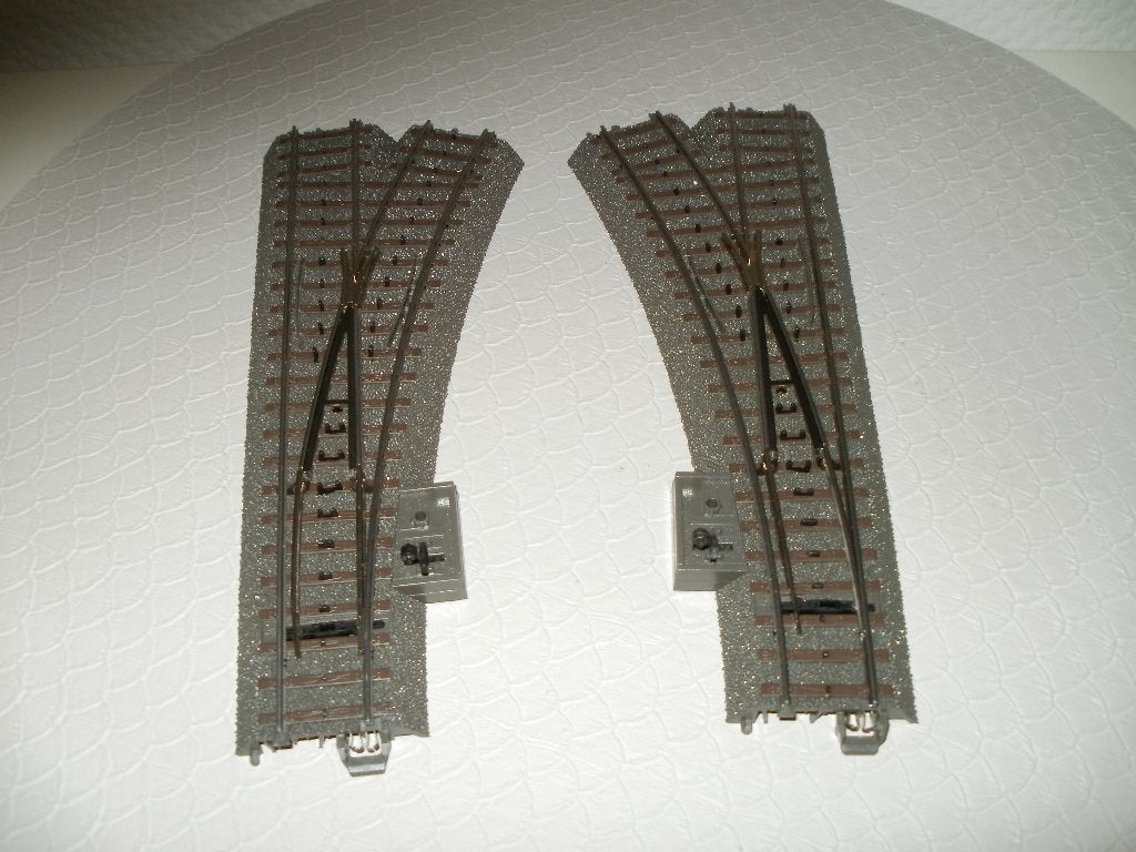 Marklin Ho C rails wissel set met wissel 24611 L+24612 R., Wisselstroom, Nieuw, Rails, Ophalen of Verzenden