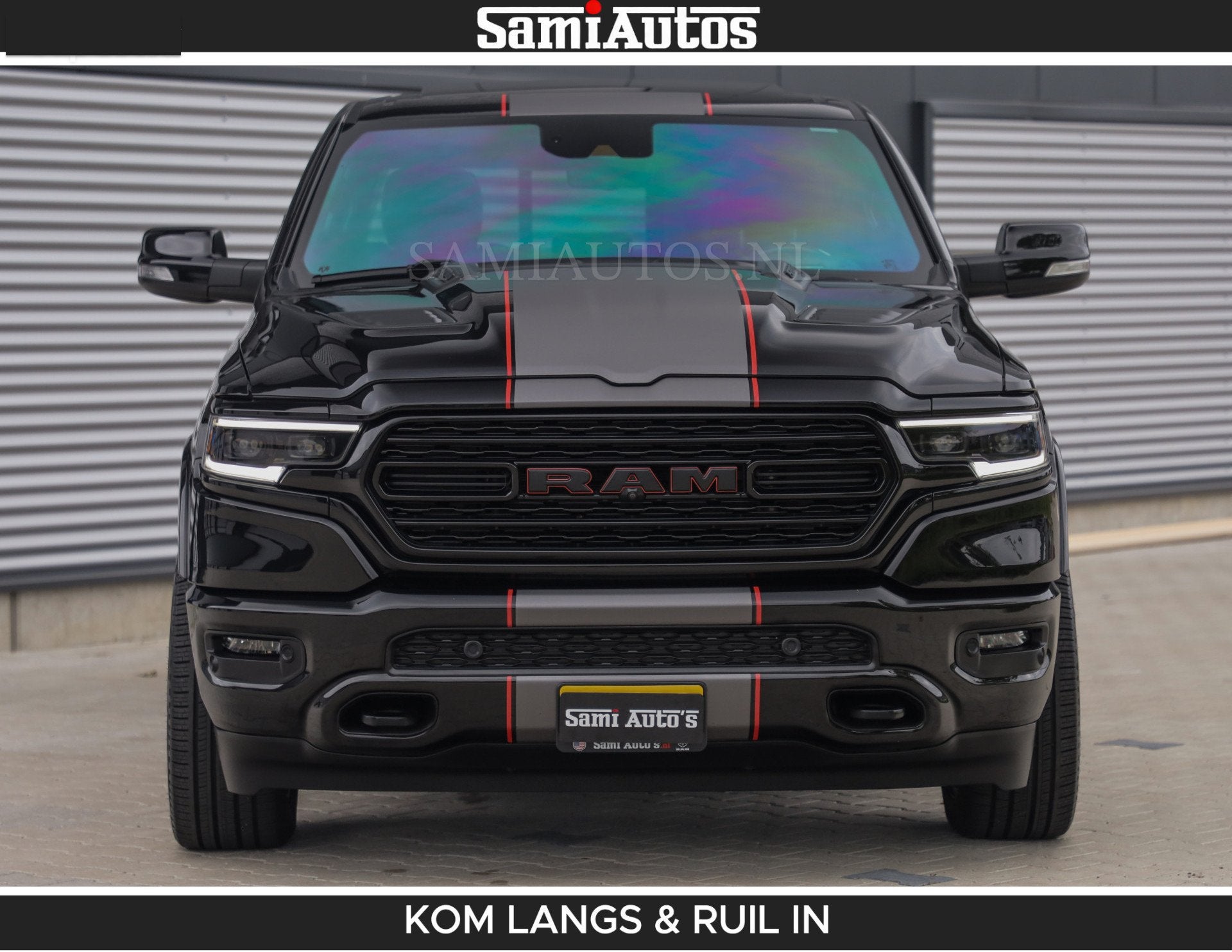 Dodge Ram LIMITED | TRAINHORN | | HUD | UITLAATKLEP | LUCHTV, Automaat, Gebruikt, 5654 cc, Met garantie (alle)