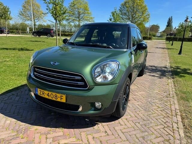 Mini Countryman 1.6 Cooper Chili 2016 Groen, Auto's, Voorwielaandrijving, Zwart, 122 pk, Leder