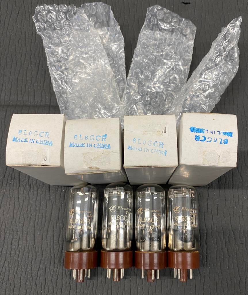 6L6G 6L6GGR matched quad , 6L6GC Tung-Sol, Ophalen of Verzenden