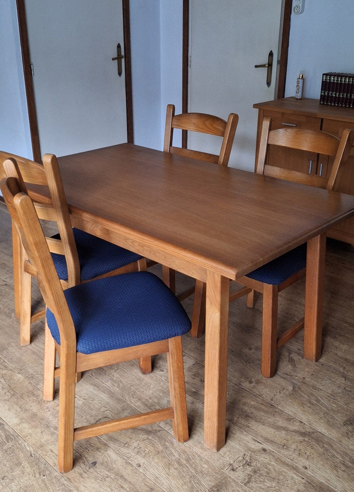 Eethoek, Huis en Inrichting, Complete eetkamers, Ophalen, Gebruikt, 4 tot 6 stoelen
