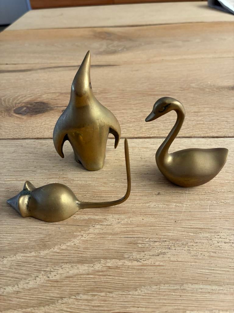 Messing dierfiguren, Ophalen of Verzenden