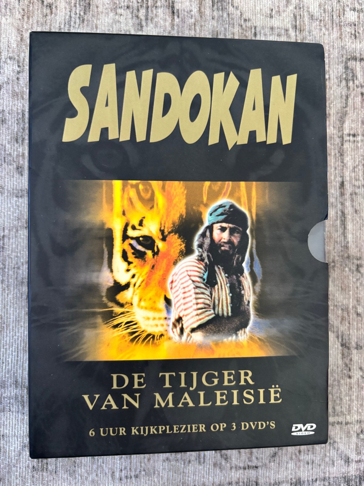 Sandokan: De Tijger van Maleisië - Complete Boxset (DVD), Vanaf 6 jaar, Ophalen of Verzenden, Zo goed als nieuw