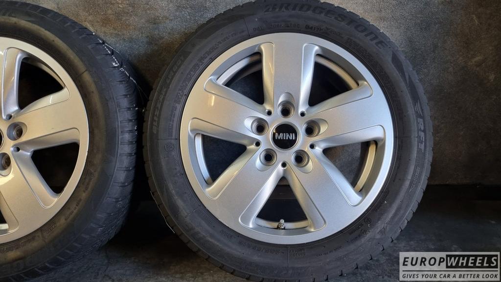 16 inch Mini Cooper Clubman grijs F54 F55 F56 F57 517 Spoke, Auto-onderdelen, Banden en Velgen, Gebruikt, -, Banden en Velgen