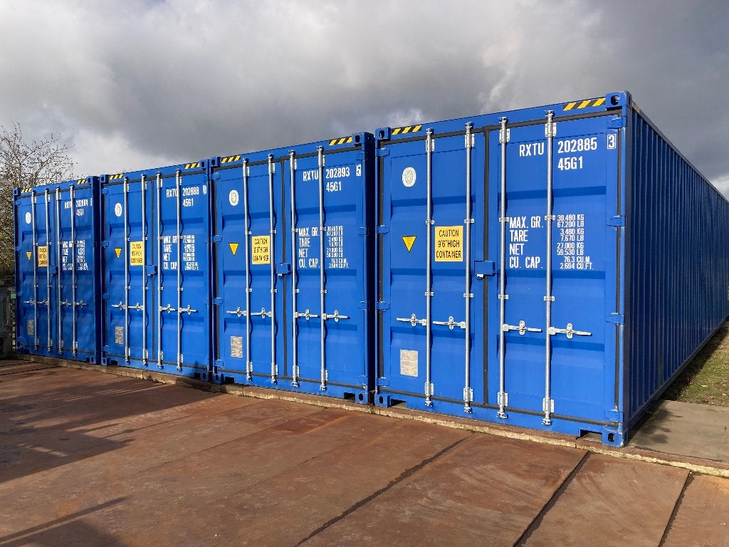 40 ft High Cube zee containers, Ophalen