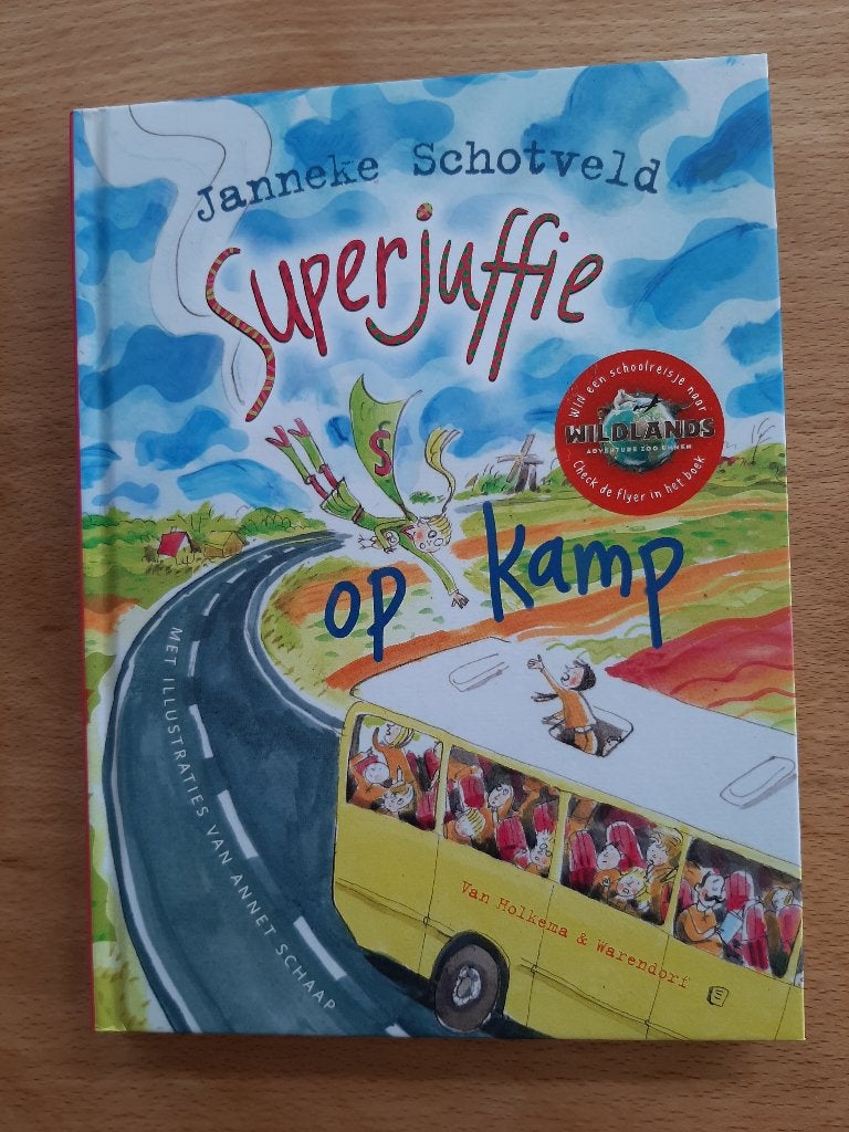 Superjuffie op kamp, Boeken, Fictie algemeen, Ophalen of Verzenden, Zo goed als nieuw, Janneke Schotveld