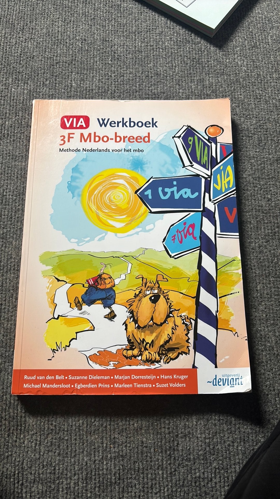 VIA Mbo-breed werkboek 3F, Boeken, Ophalen of Verzenden, Zo goed als nieuw, Marjan Dorresteijn; Hans Kruger; Michael Mandersloot; Rieke W...