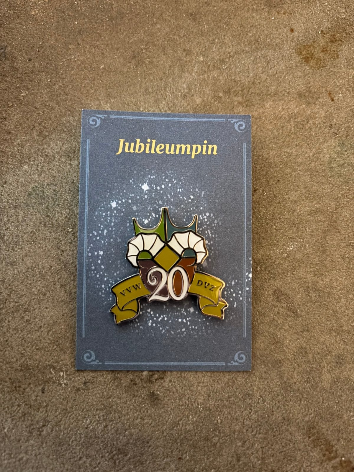 Fanmade pin De Vijf Zintuigen 20 jubileum, Ophalen of Verzenden