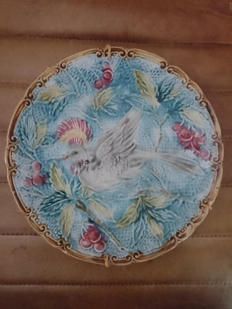 Oud wandbord., Ophalen