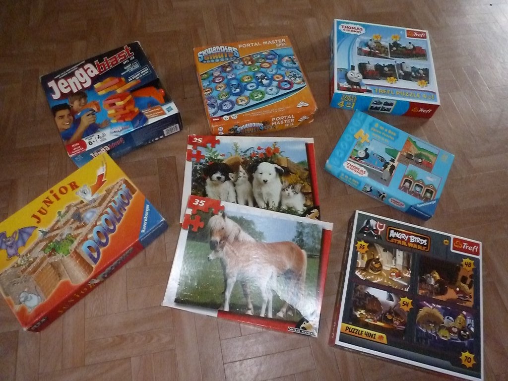 spelletjes en puzzels, Kinderen en Baby's, Ophalen, Meer dan 50 stukjes, Zo goed als nieuw