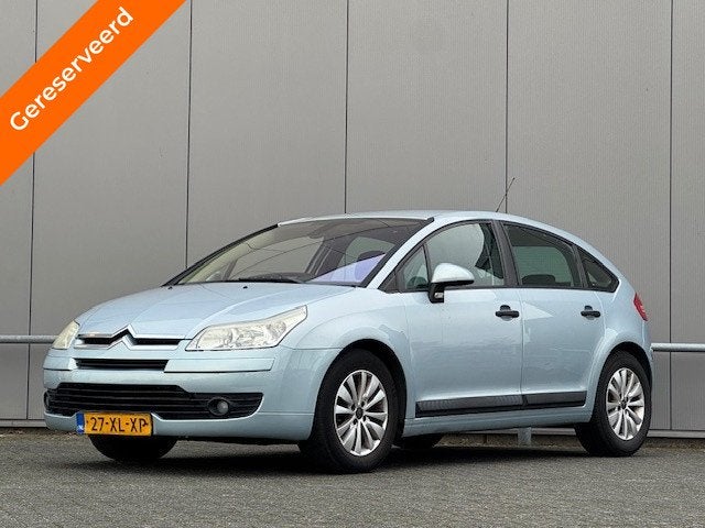 Citroën C4 1.4-16V Image nap (bj 2007), Auto's, Citroën, 4 cilinders, Blauw, Origineel Nederlands, Handgeschakeld