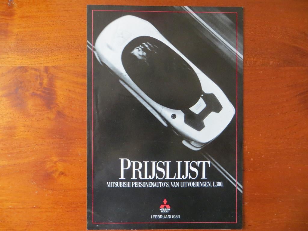 Mitsubishi Prijslijst Personenauto’s, Van uitvoeringen, L300, Ophalen of Verzenden, Nieuw, Mitsubishi