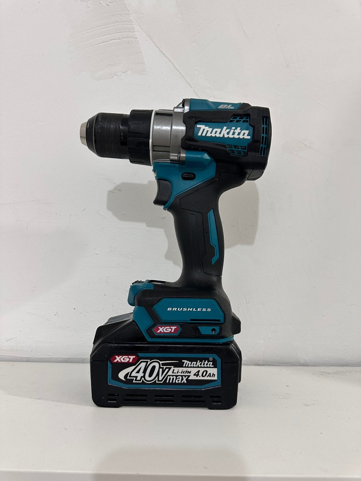 Makita 40v boormachine, Ophalen, Zo goed als nieuw