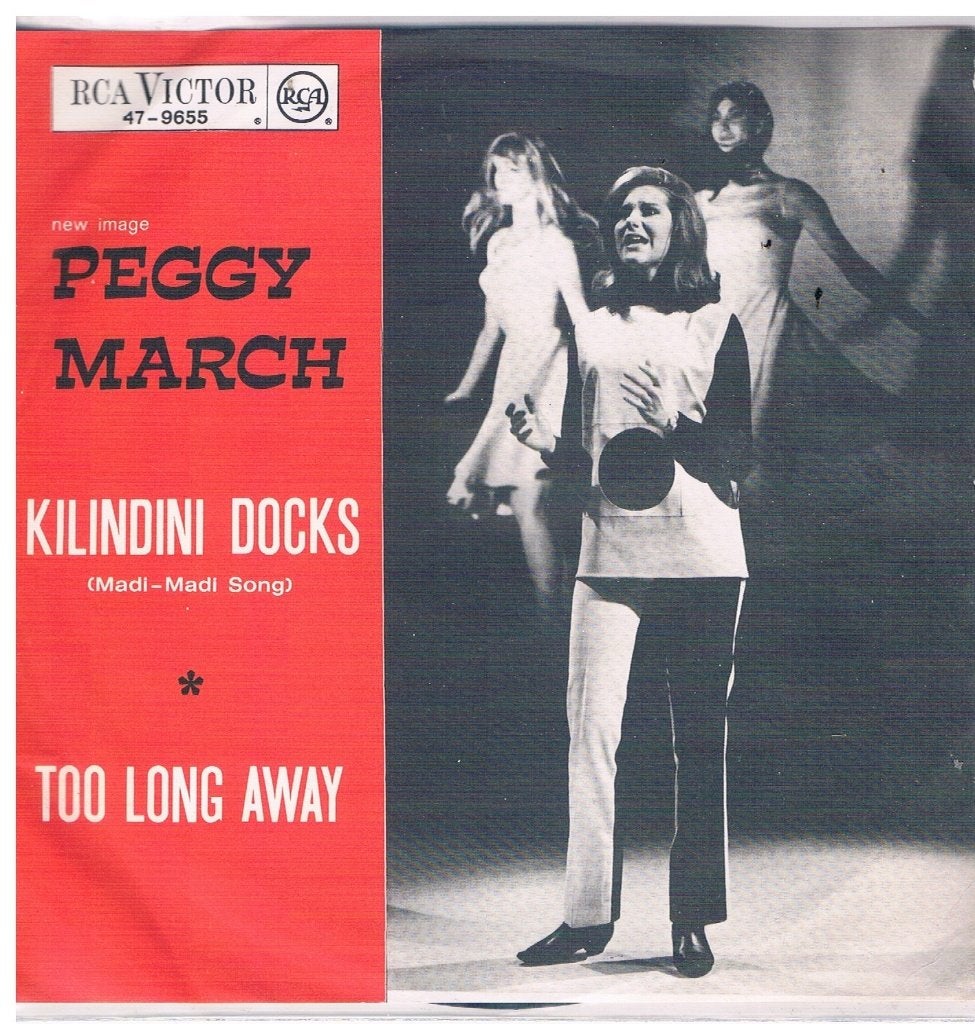 Peggy March Kilindini Docks, Ophalen of Verzenden, Zo goed als nieuw, 12 inch, Levenslied of Smartlap