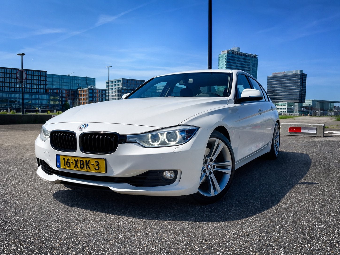 BMW 3-Serie 2.0 (f30) 2012, Auto's, BMW, Achterwielaandrijving, 4 cilinders, Wit, Origineel Nederlands