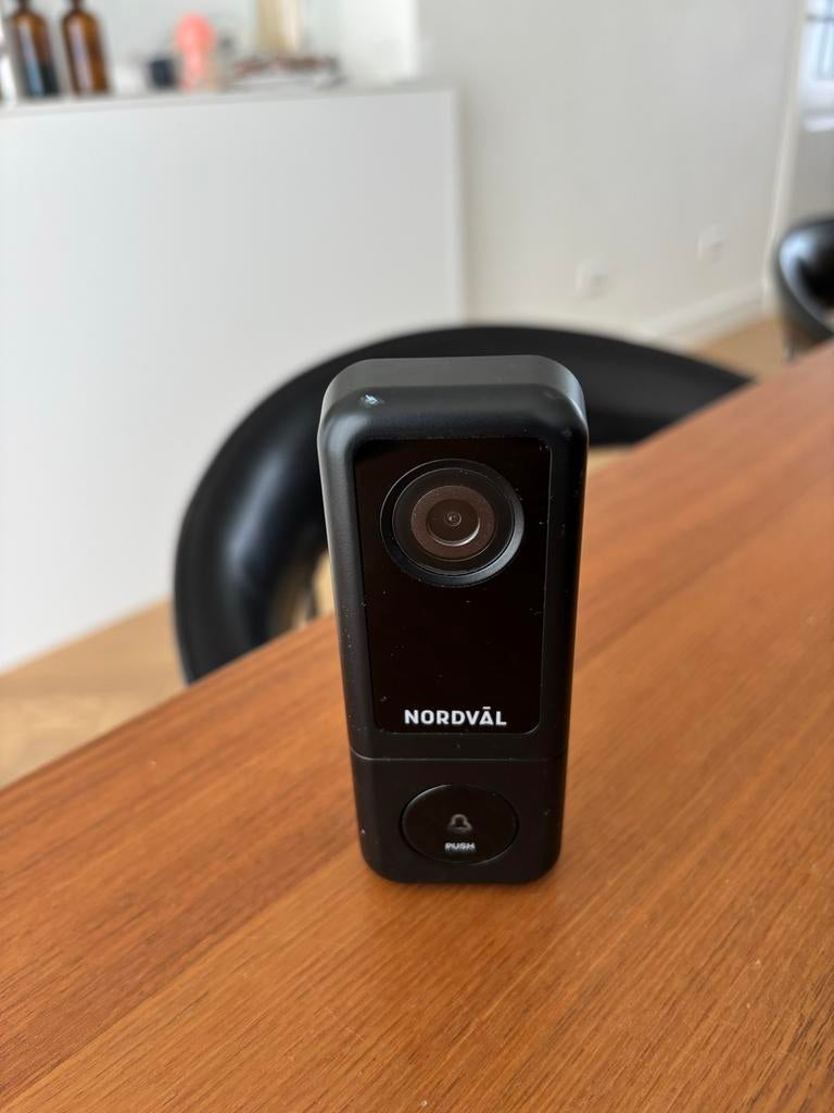 Nordval Slimme Video Deurbel met 64GB SD-kaart, Ophalen of Verzenden, Zo goed als nieuw