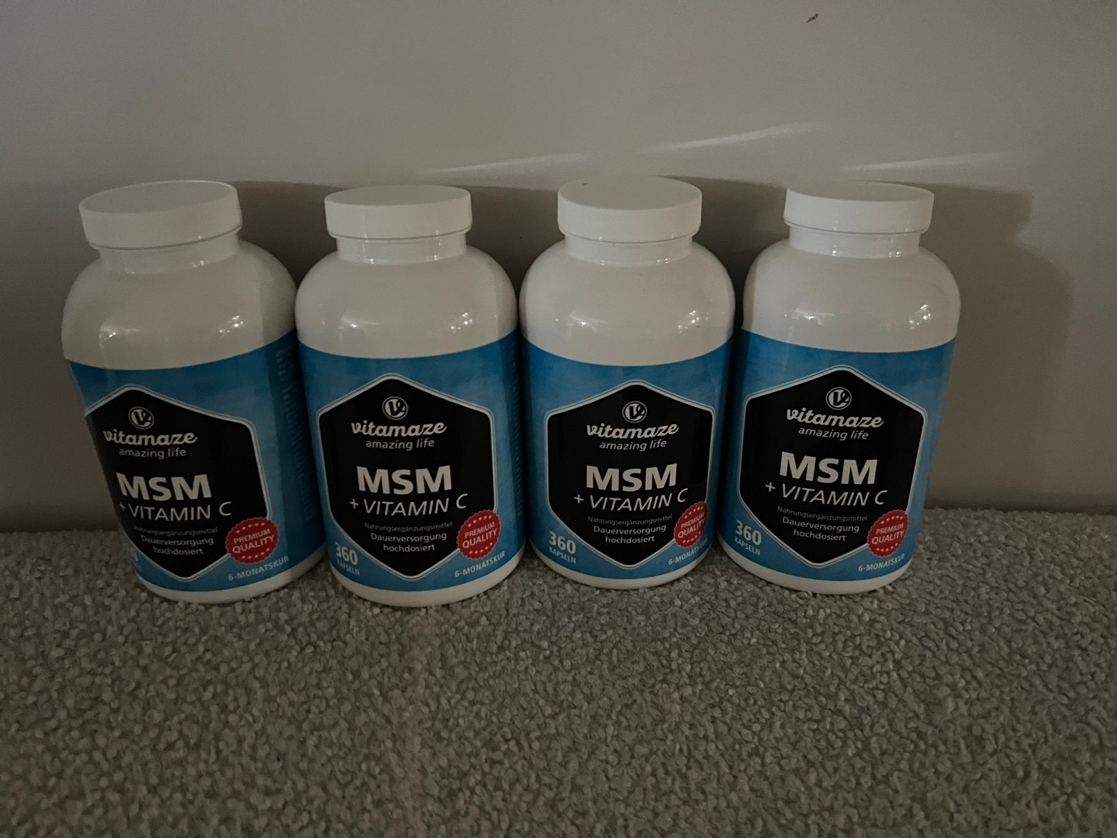 MSM vitamine C, Ophalen of Verzenden, Zo goed als nieuw, Poeder of Drank