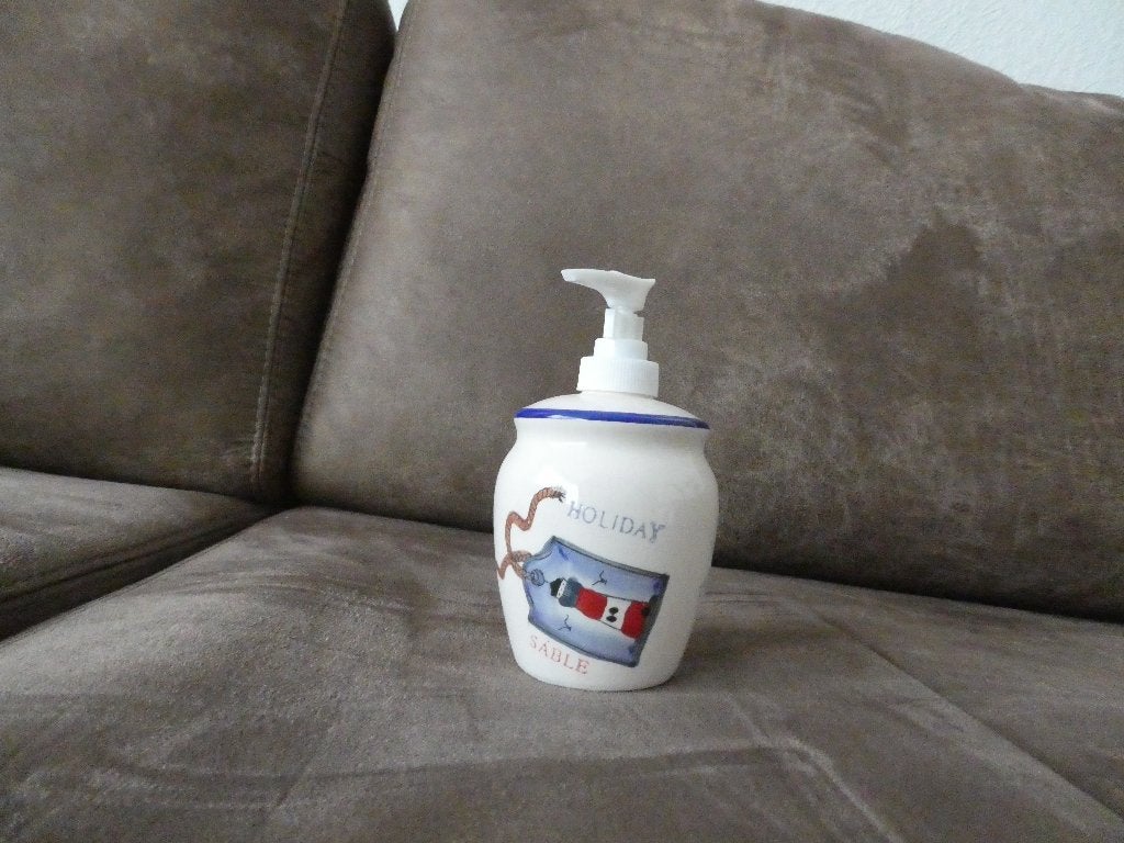 zeep pompje, Ophalen, Zo goed als nieuw, Overige kleuren, Zeepdispenser/zeepbakje
