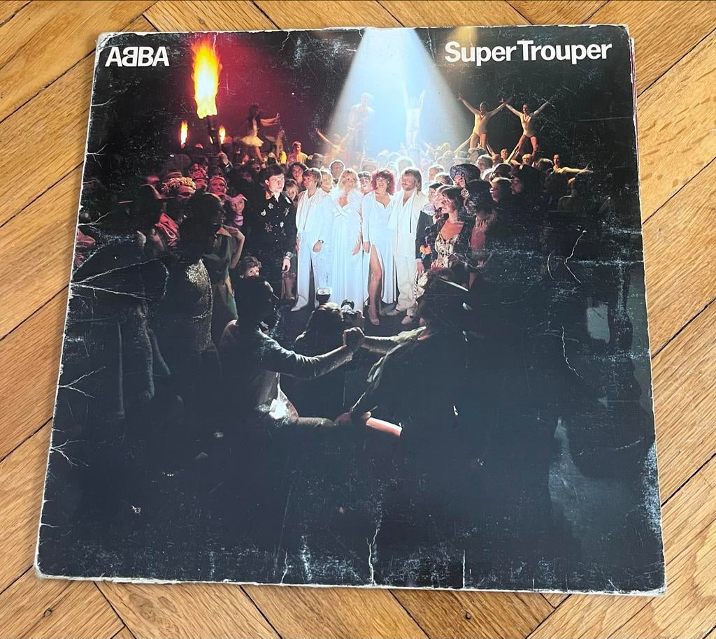 ABBA - Super Trouper LP (1980), Inclusief binnenhoes, Ophalen of Verzenden, Gebruikt, 12 inch