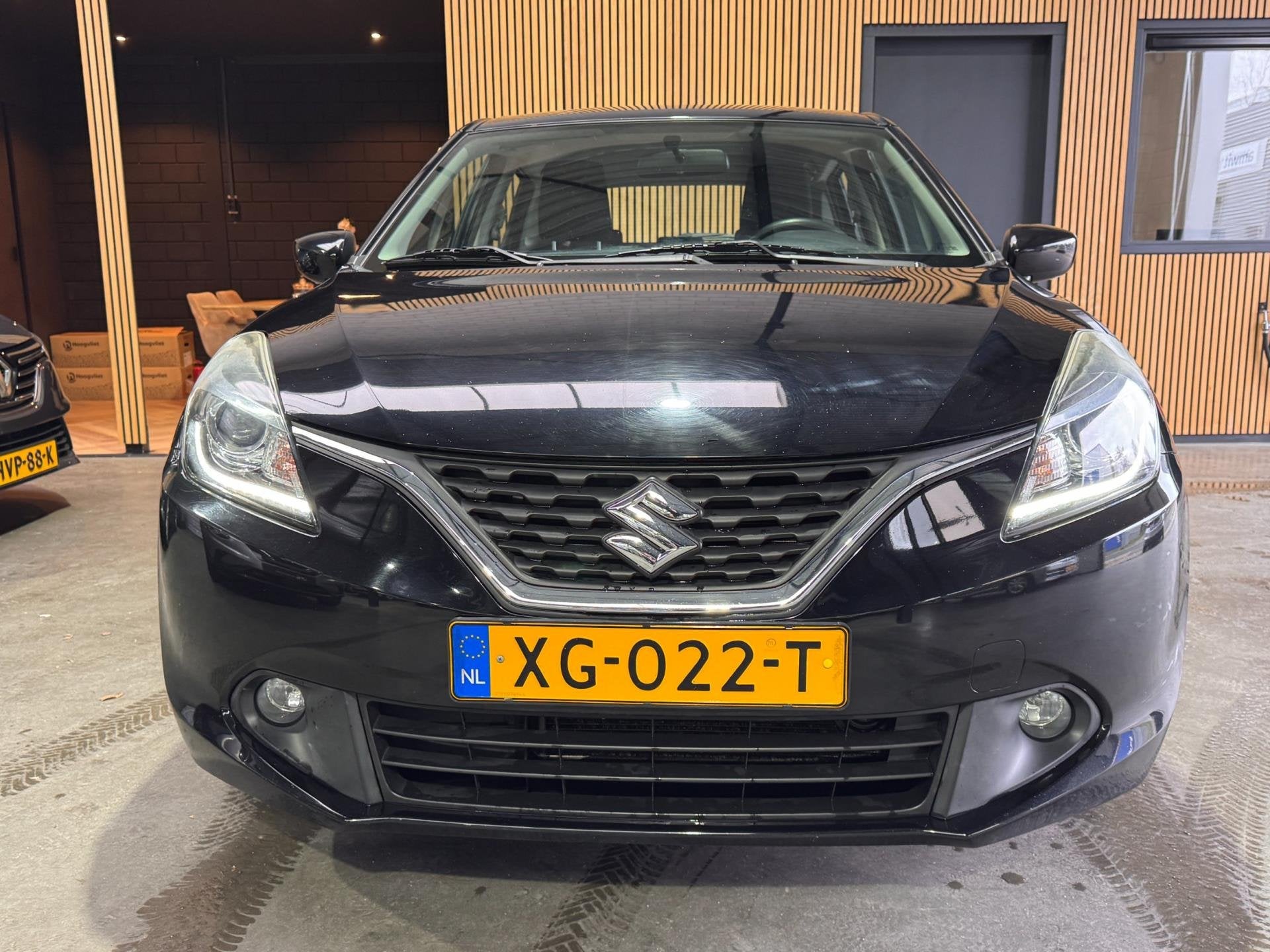 Suzuki Baleno 1.2 Exclusive Automaat Airco|Stoelverw.|Trekha, Auto's, Suzuki, Stof, Gebruikt, 4 cilinders, Zwart