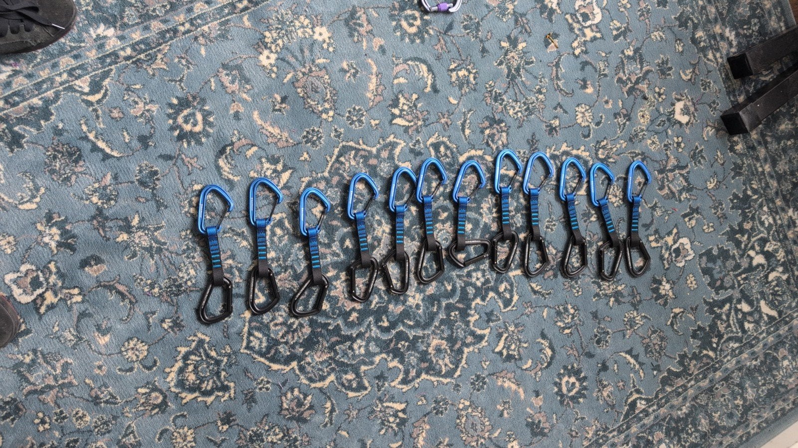 12x Black Diamond Klim Setjes - Zo goed als nieuw, Sport en Fitness, Ophalen of Verzenden, Zo goed als nieuw, Klimsport-accessoire