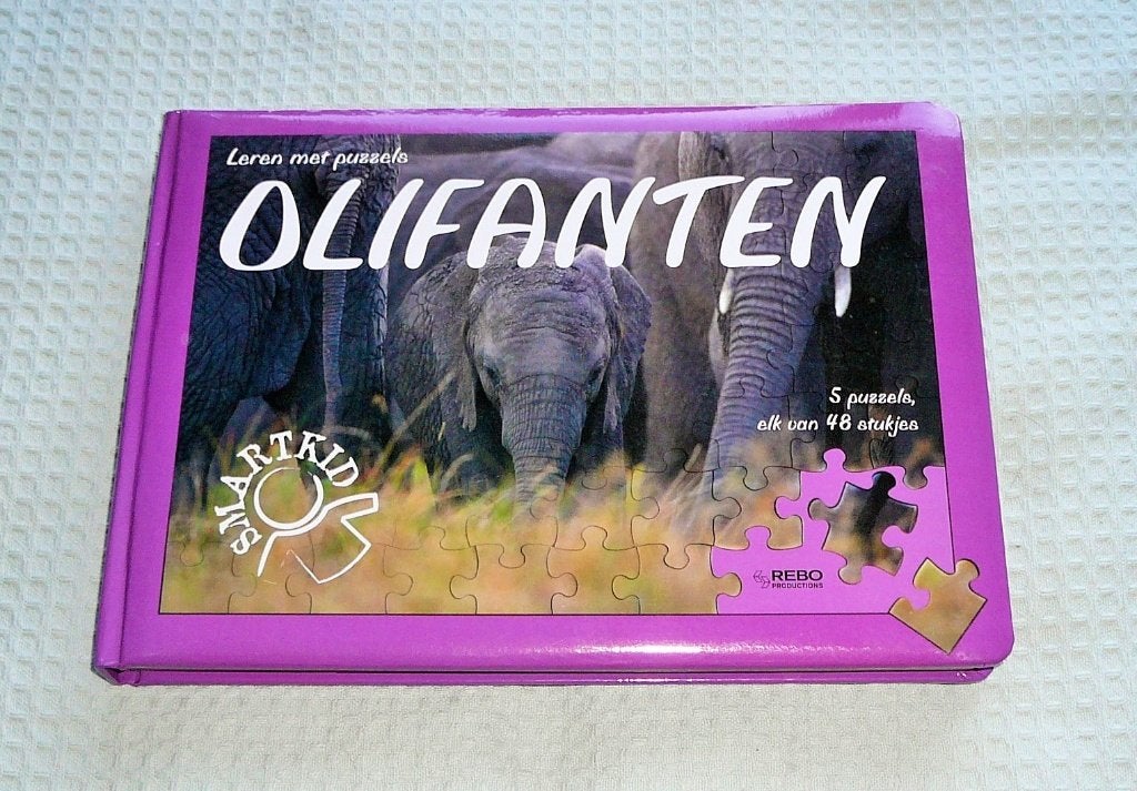 Legpuzels met Olifanten, Ophalen, 500 t/m 1500 stukjes, Nieuw