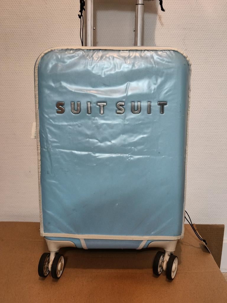 Suitsuit beschermhoes voor Fabulous Fifties Handbagage koffe, Sieraden, Tassen en Uiterlijk, Koffers, Gebruikt, 50 tot 60 cm, Hard kunststof