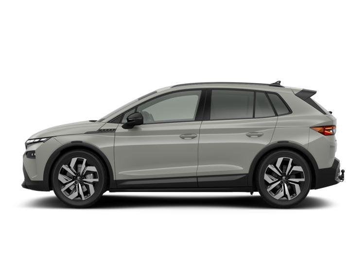 Skoda Elroq Sportline 85 | 286 PK | Trekhaak | Stoelverwarmi, Auto's, Automaat, 82 kWh, SUV of Terreinwagen, Zilver of Grijs