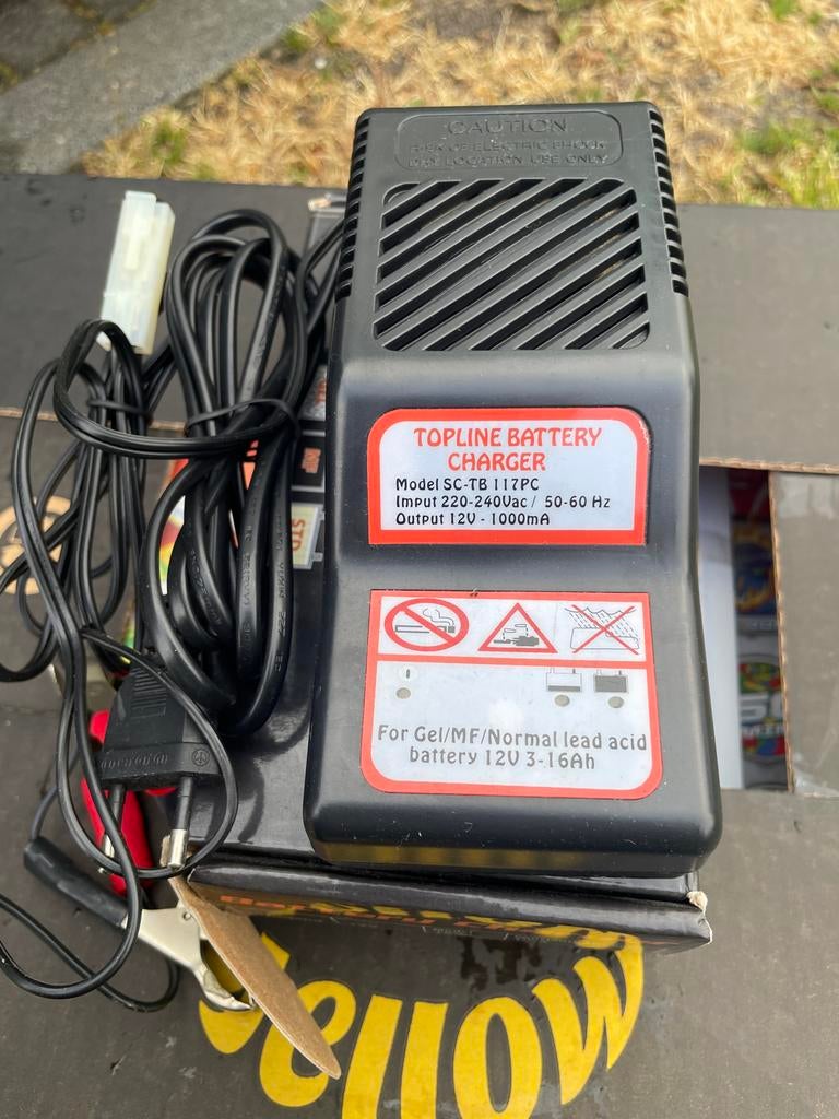 Topline Acculader SC-TB 117PC - 12V 3-16Ah, Ophalen of Verzenden, Nieuw, Universele onderdelen