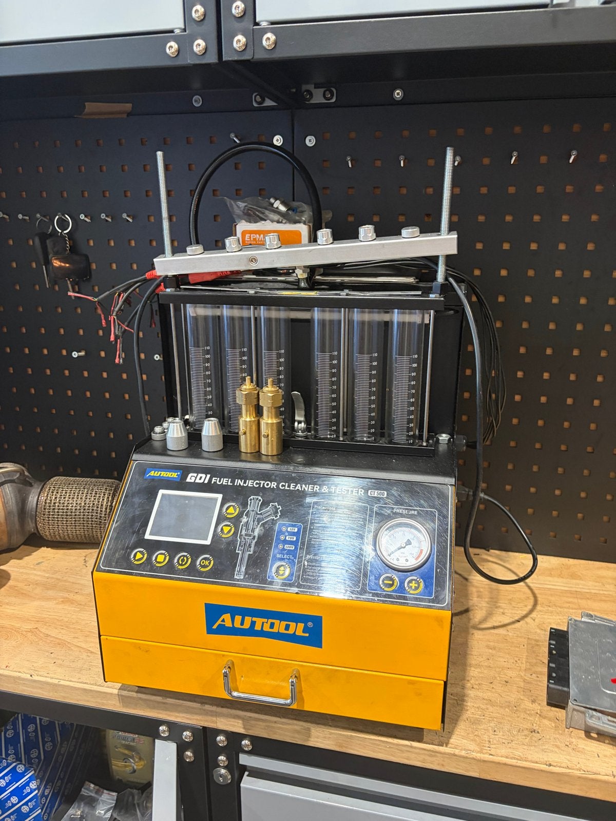 Goedwerkende Autool CT500 GDI Injector Cleaner & Tester, Ophalen, Gebruikt, Universele onderdelen