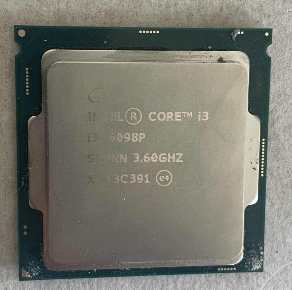 Intel Core i3-6098P 3.6GHz Dual Core Desktop CPU, Computers en Software, Processors, LGA 1151, Gebruikt, Ophalen of Verzenden