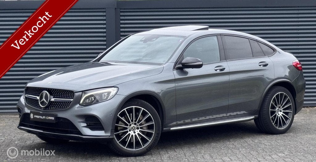 Mercedes GLC 250 Coupé 4MATIC AMG Pano Burmester Distronic, Auto's, Mercedes-Benz, Automaat, Gebruikt, 4 cilinders, 14 km/l