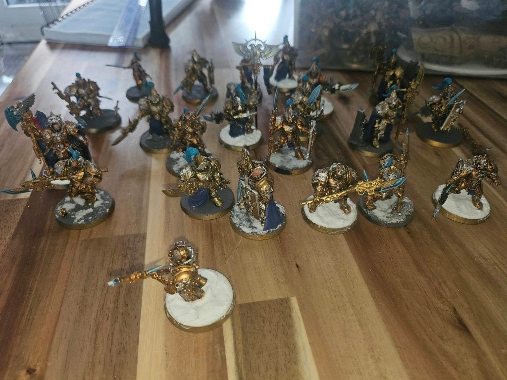 Warhammer 40k Custodes, Ophalen, Gebruikt, Figuurtje(s), Warhammer