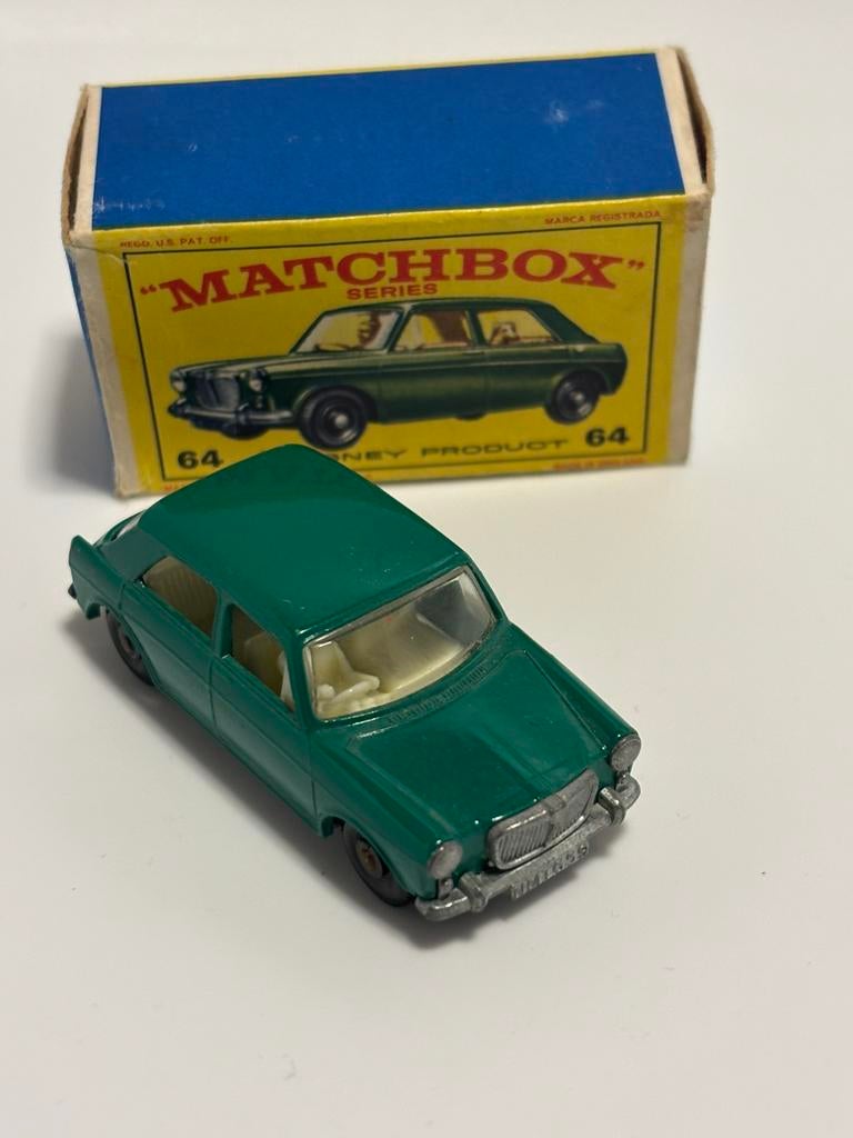 Matchbox nr 64 MG 1100 mintbox, Hobby en Vrije tijd, Ophalen of Verzenden, Zo goed als nieuw, Auto, Matchbox